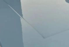 Close-up of cabinet surface curing to create a smooth and durable painted finish