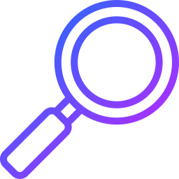Detail care magnifying glass icon for laundry cabinet painting in Salt Lake City showing precision and fine finishing touches