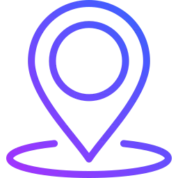 Location pin icon representing trusted local expertise in bathroom vanity painting